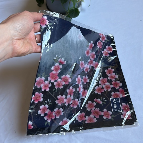 Vintage Japanese Scarf New In Package 22” Scarf - Picture 8 of 8